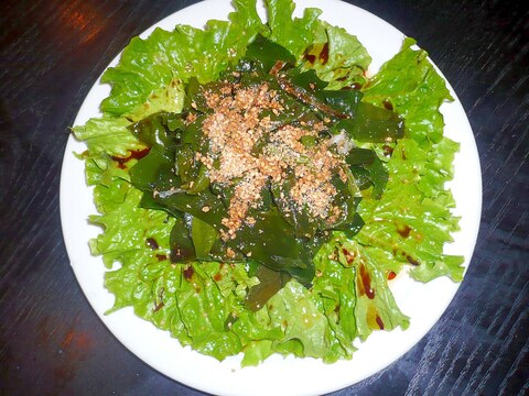 食物繊維の宝庫！海草サラダ